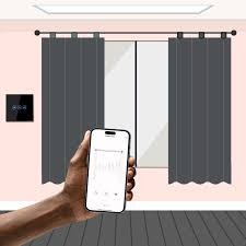 Curtain Control Through Touch Panel