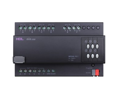 KNX 6CH 10A 0-10V Dimming Actuator